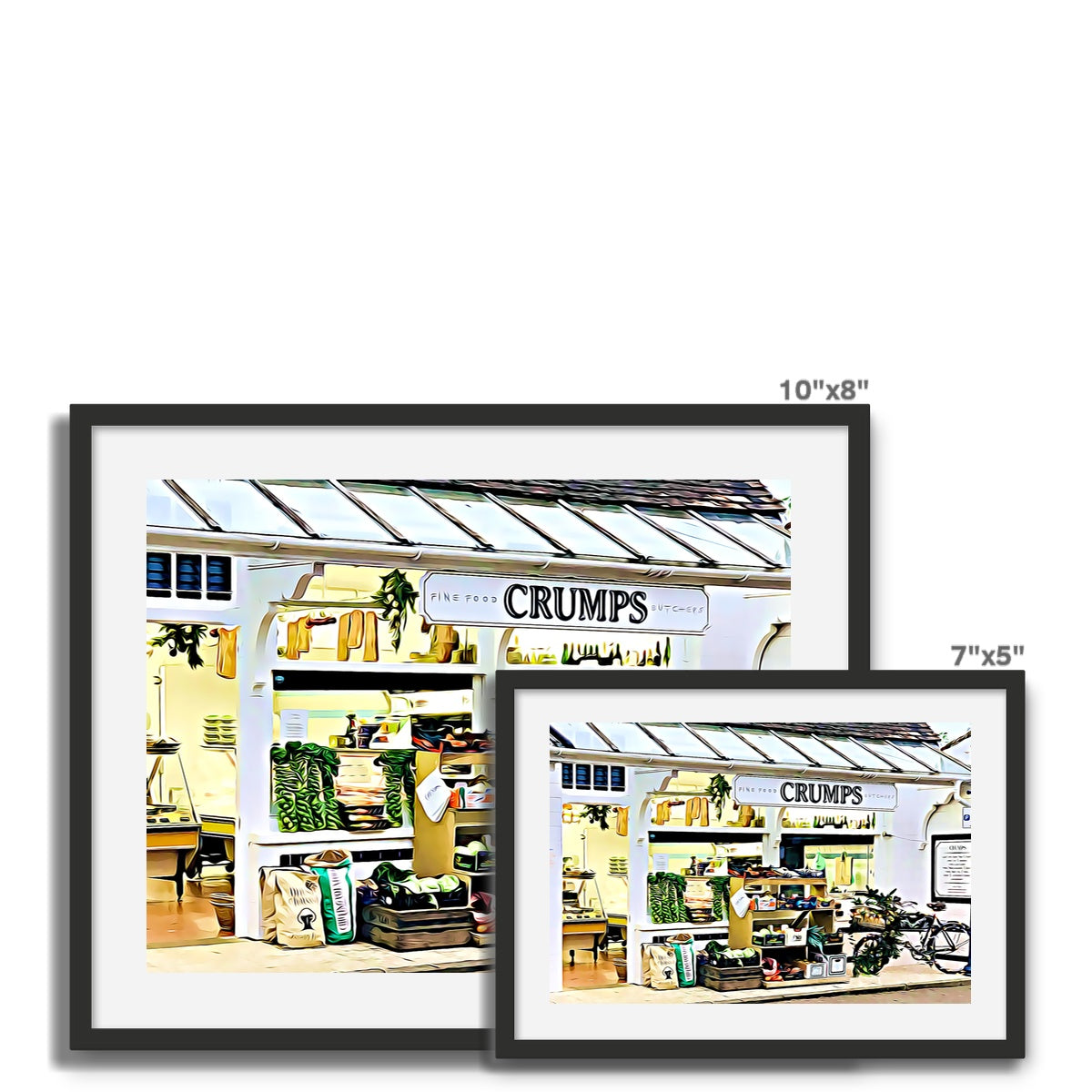 Crumps - Illustrated Framed Photo Tile