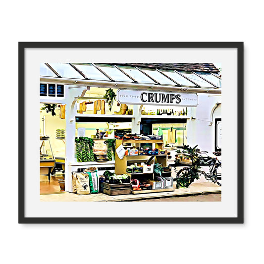 Crumps - Illustrated Framed Photo Tile