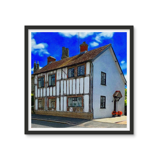 Beams Cottage - Oil Framed Photo Tile