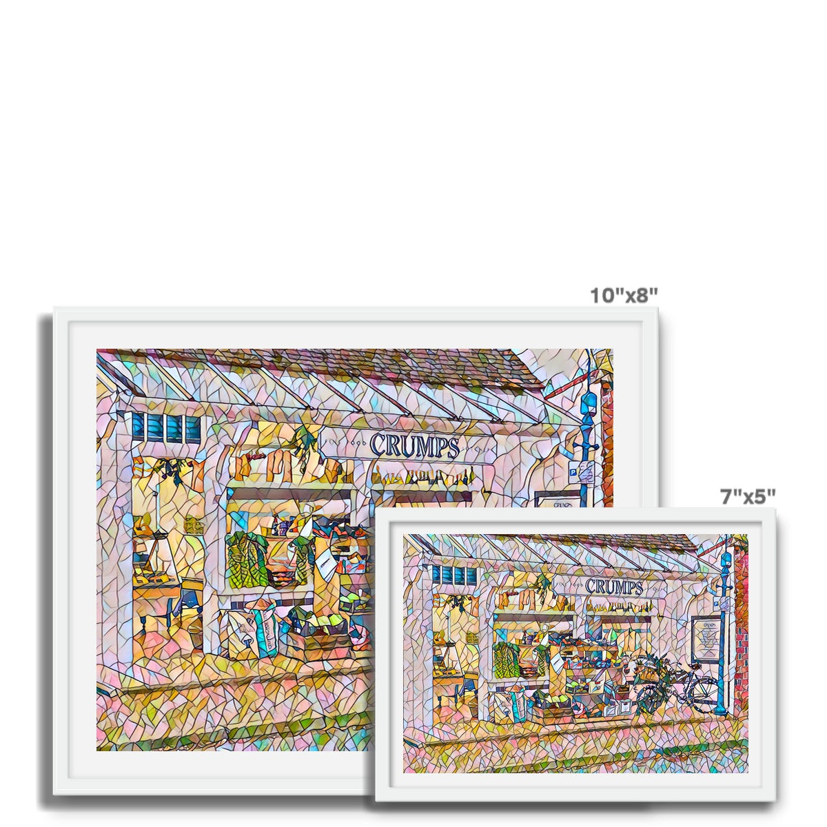 Crumps - Mosaic Framed Photo Tile