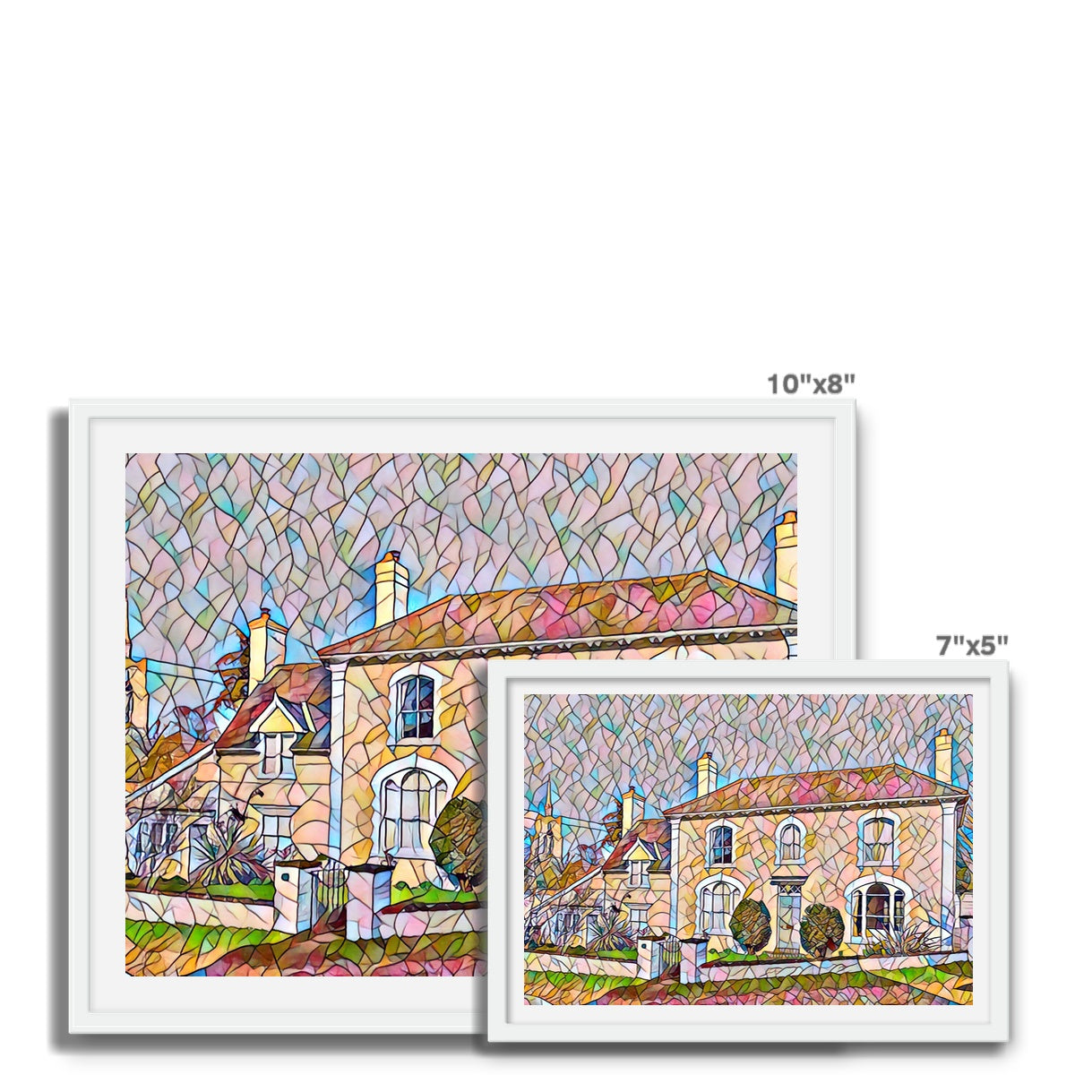 Hodwell - Mosaic Framed Photo Tile