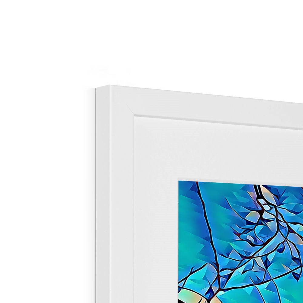 St Mary's Veiled - Poly Art Framed & Mounted Print