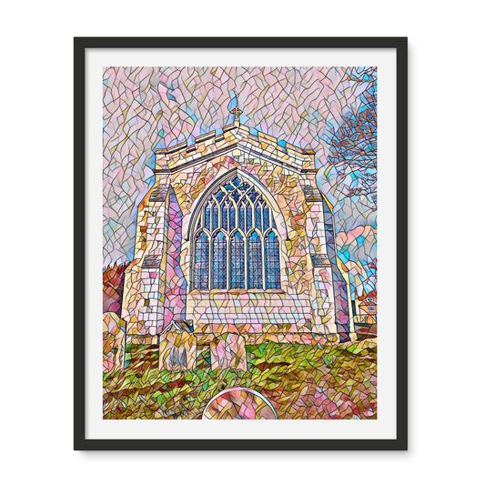 St Mary's East Face - Mosaic Framed Photo Tile