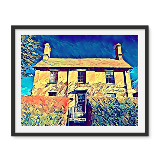 The Grange (Front) - Poly Art Framed Photo Tile