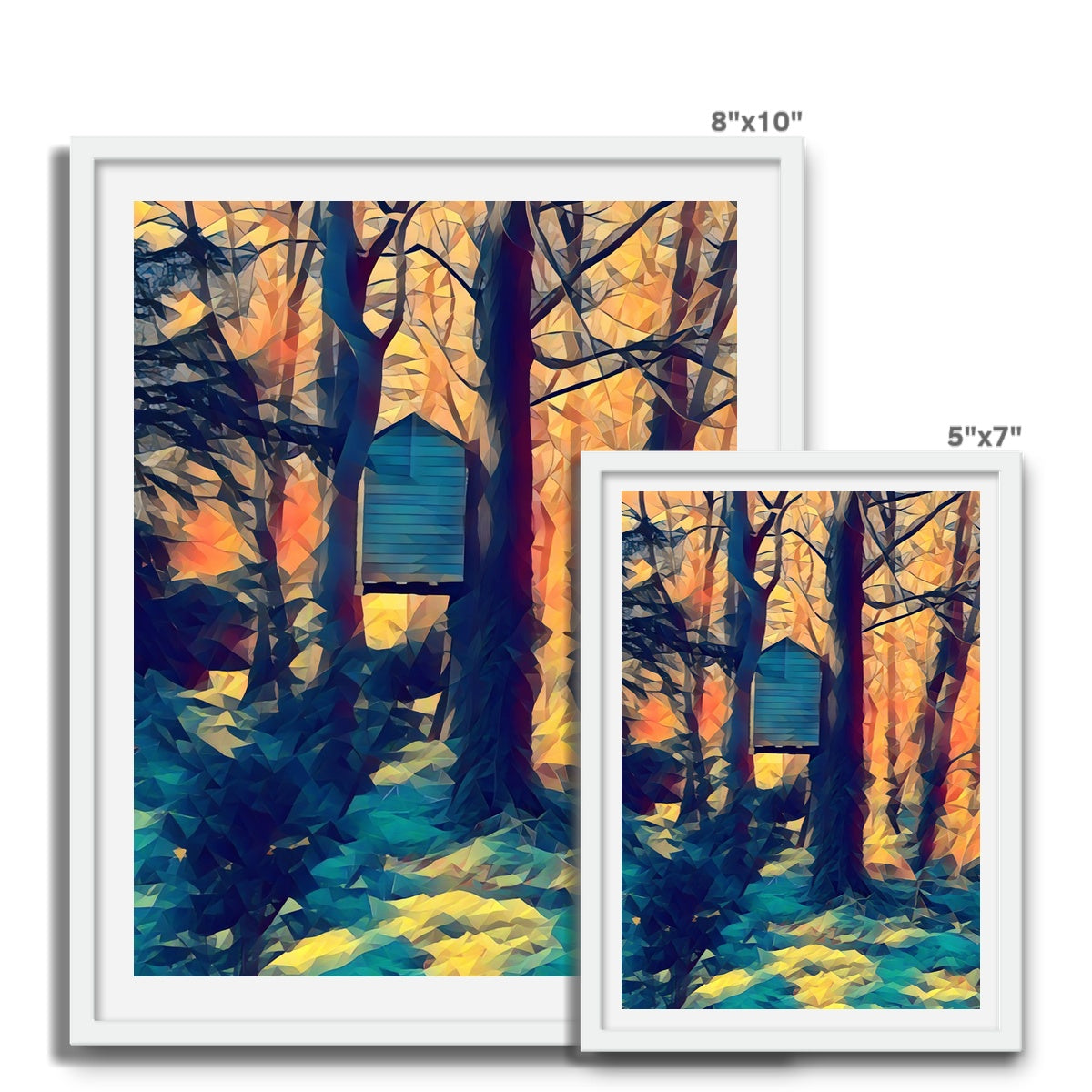 Tree House at Elbrook - Poly Art
