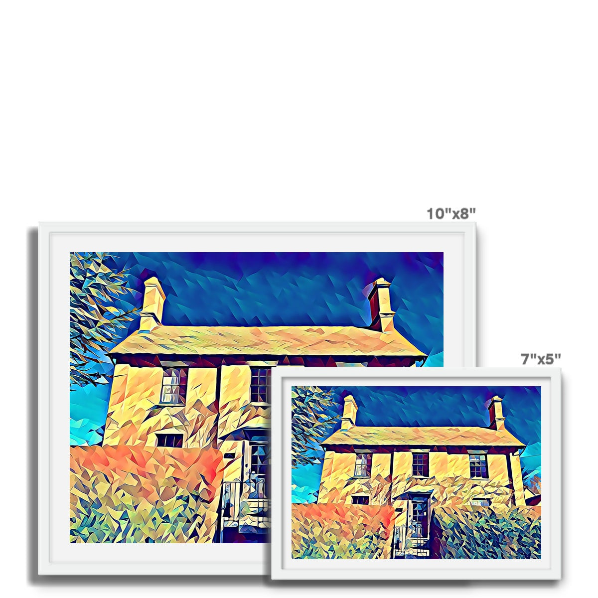 The Grange (Front) - Poly Art Framed Photo Tile