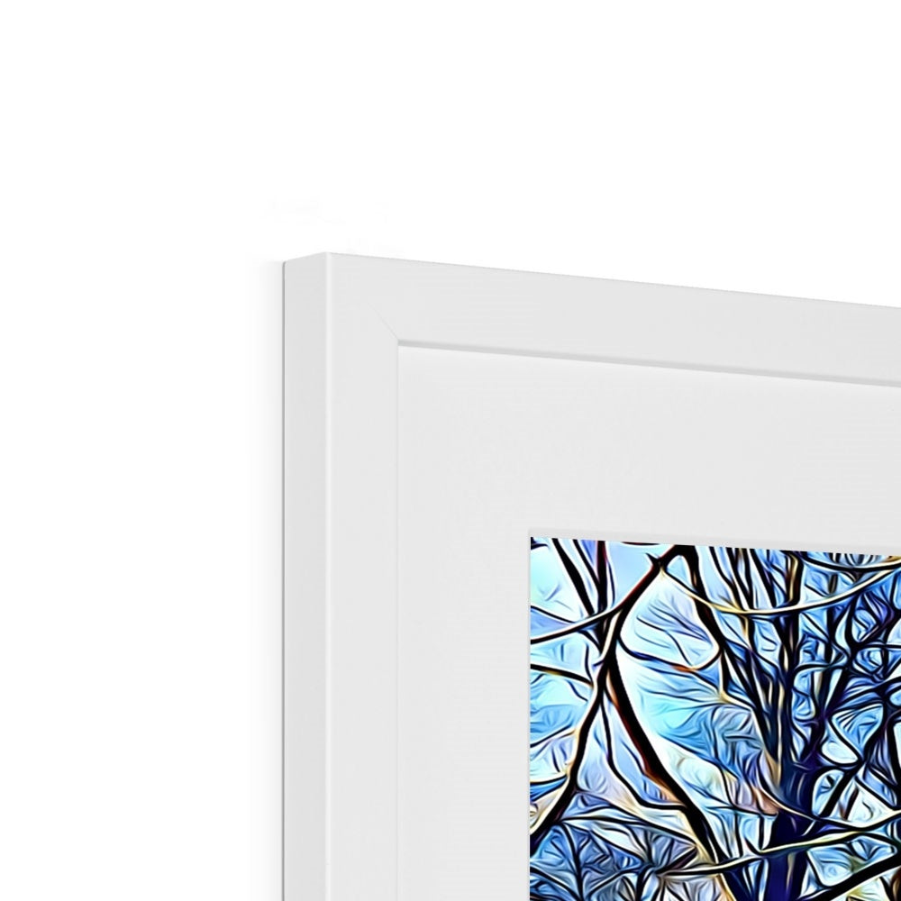 St Mary's from Sticky Lane - Poly Art Framed & Mounted Print