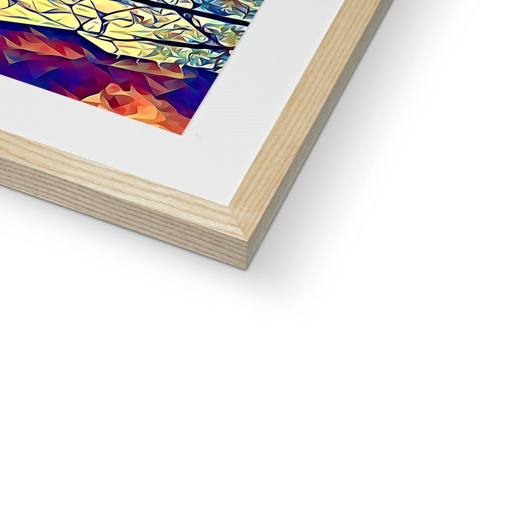 St Mary's Veiled - Poly Art Framed & Mounted Print