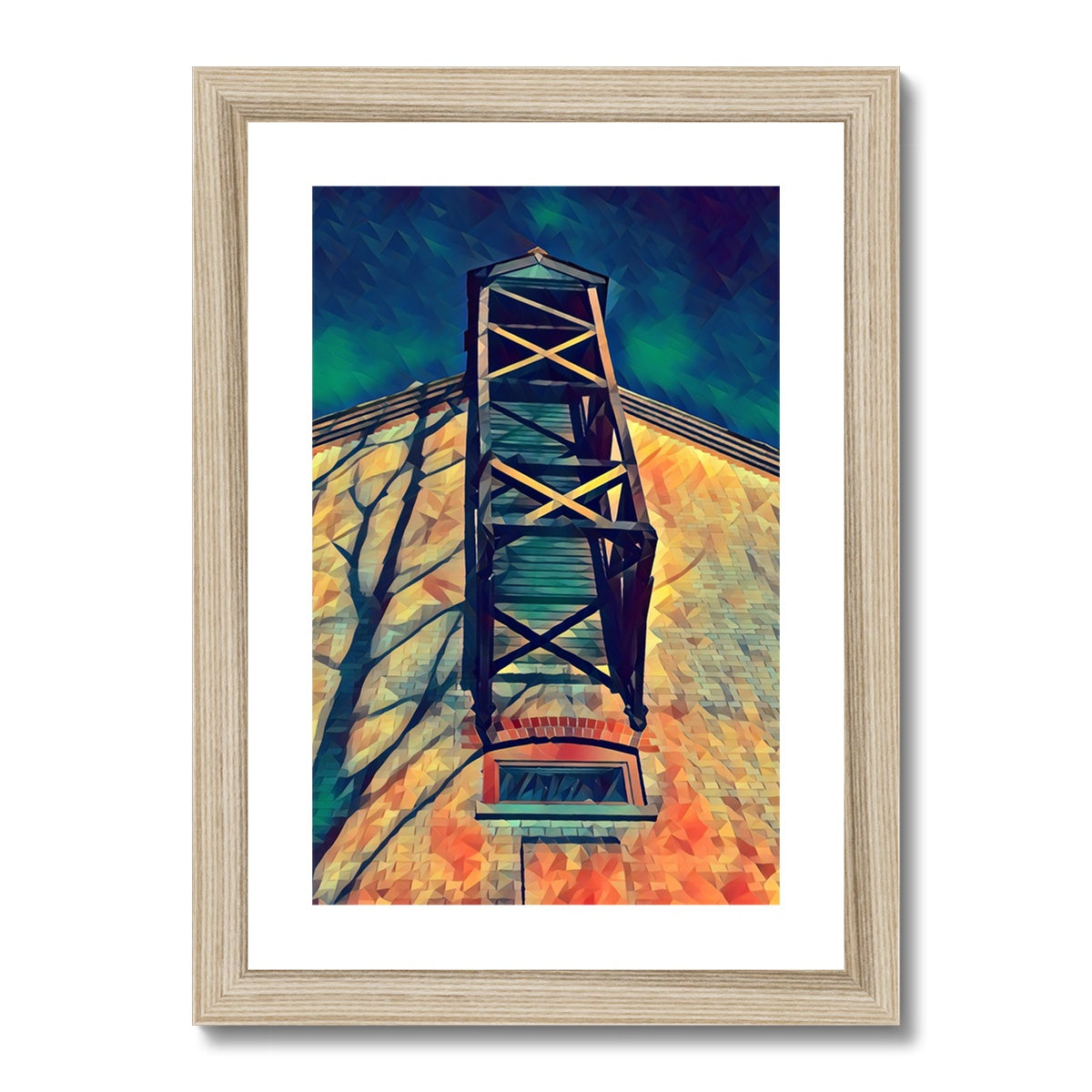 The Maltings - Poly Art Framed & Mounted Print (B)