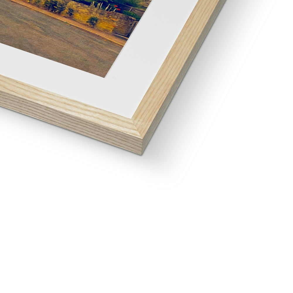 Mill Street - Oil Framed & Mounted Print