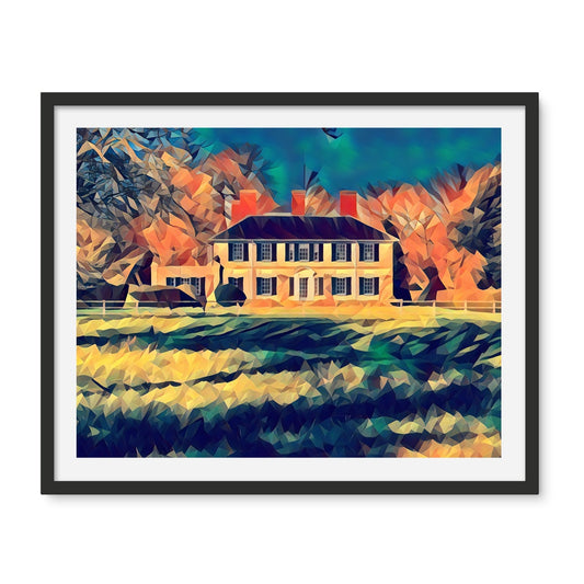 The Bury 2 - Poly Art Framed Photo Tile