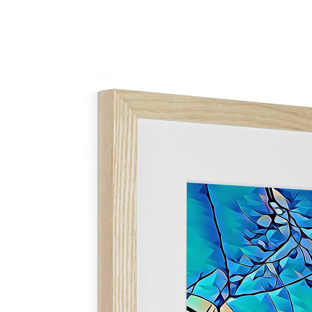 St Mary's Veiled - Poly Art Framed & Mounted Print