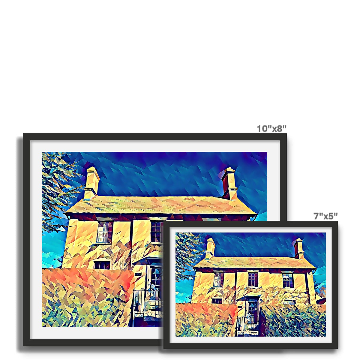 The Grange (Front) - Poly Art Framed Photo Tile