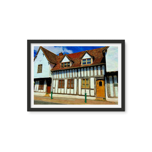 Foresters - Oil Framed Photo Tile