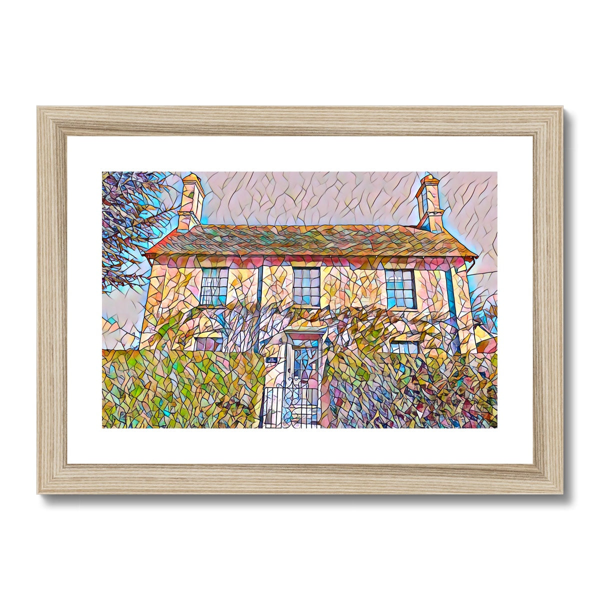 The Grange - Mosaic Framed & Mounted Print