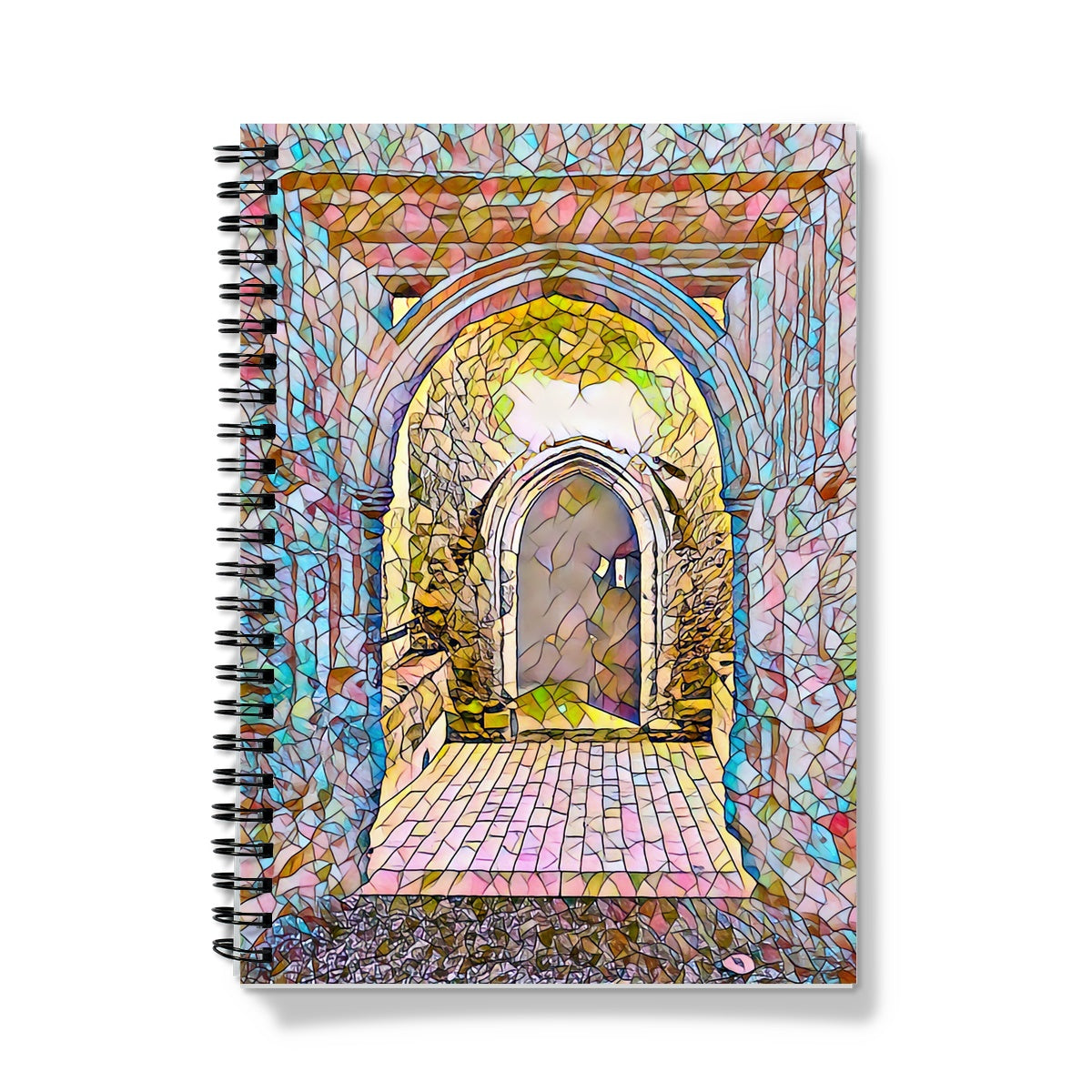 St Mary's North Entrance - Mosaic Notebook
