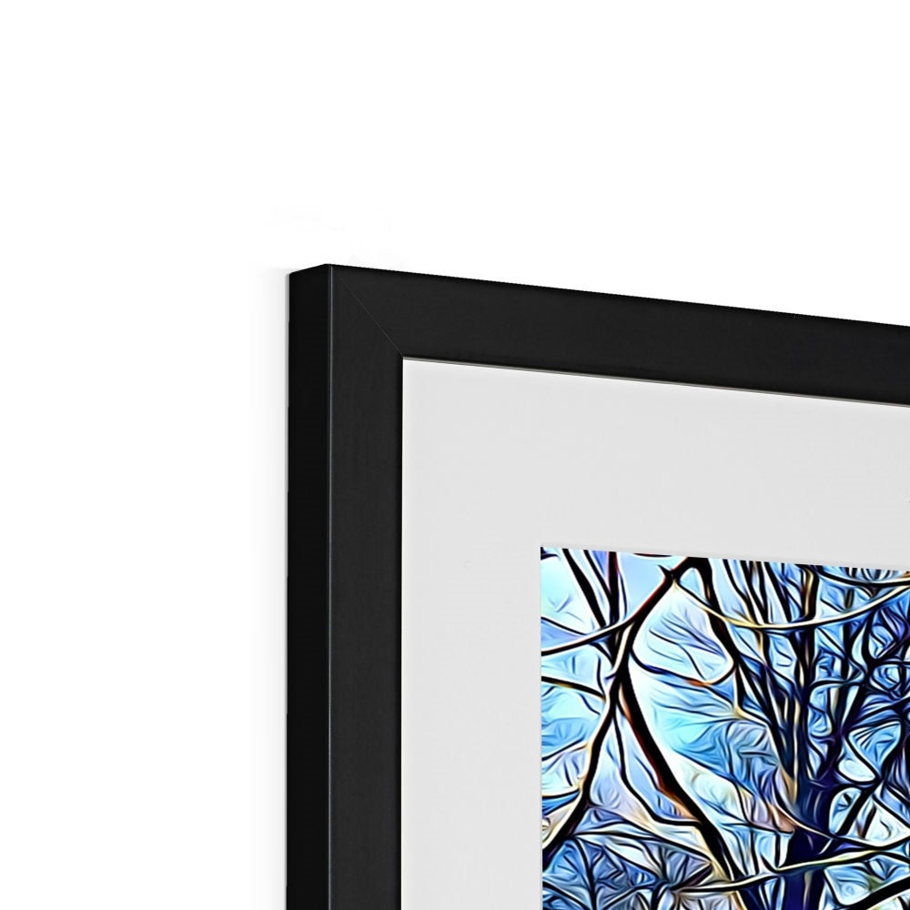 St Mary's from Sticky Lane - Poly Art Framed & Mounted Print