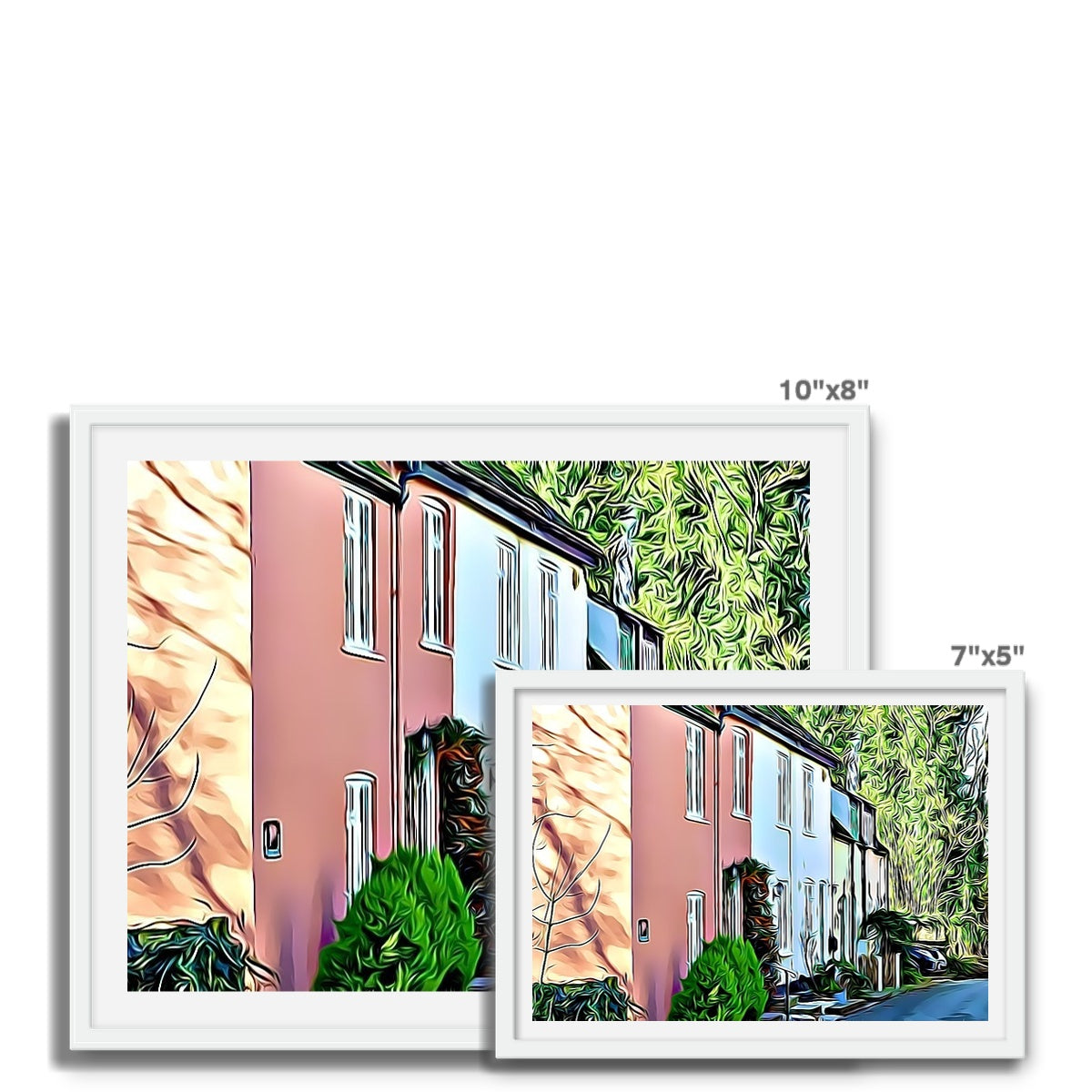 Springhead Illustrated Framed Photo Tile