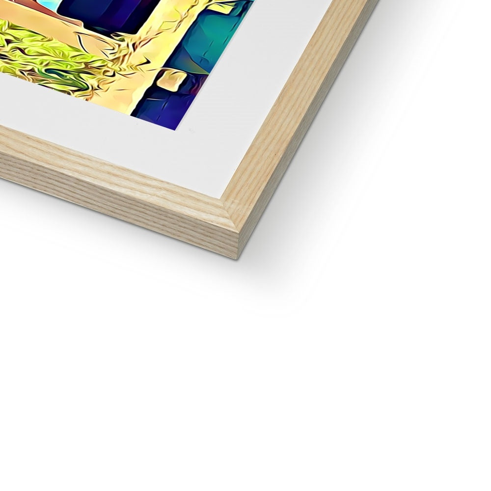 St Mary's from Sticky Lane - Poly Art Framed & Mounted Print