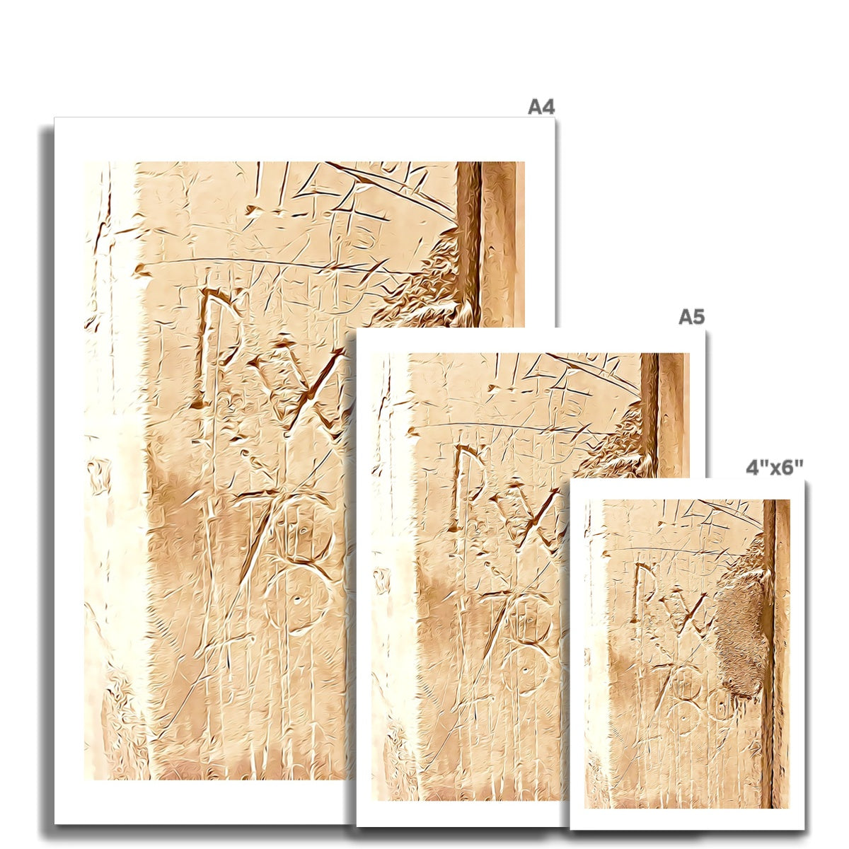 St Mary's Graffiti - Illustrated Fine Art Print