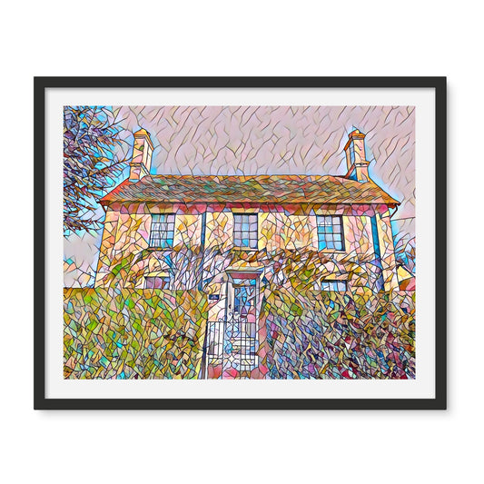 The Grange - Mosaic Framed Photo Tile