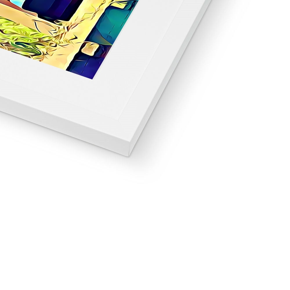 St Mary's from Sticky Lane - Poly Art Framed & Mounted Print