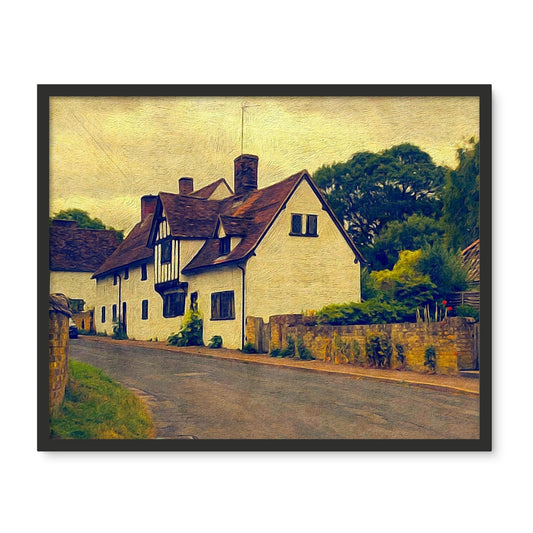 Mill Street - Oil Framed Photo Tile