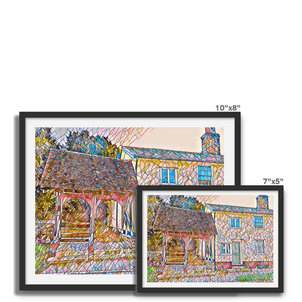 The Lychgate - Mosaic Framed Photo Tile
