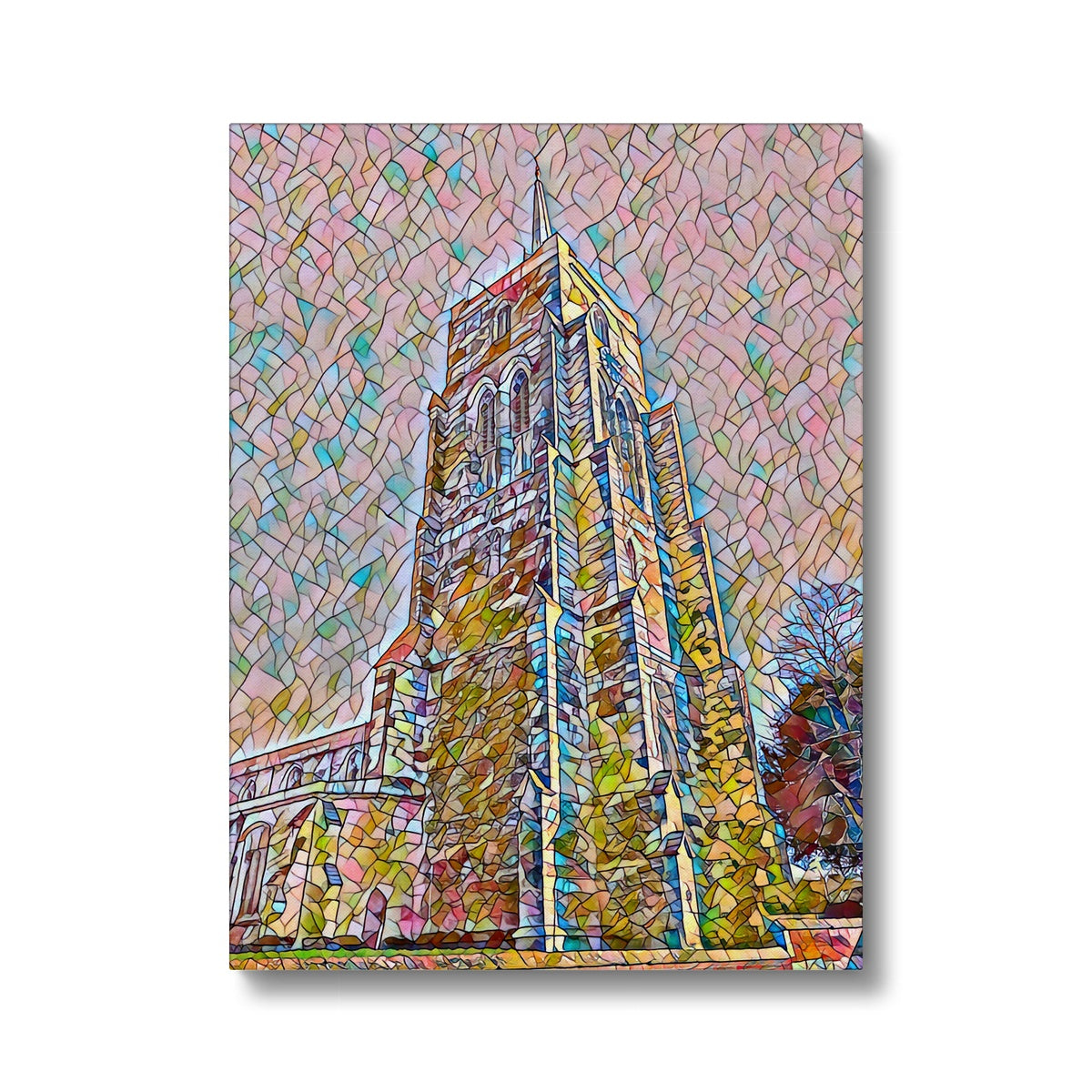 St Mary's Tower - Mosaic Canvas