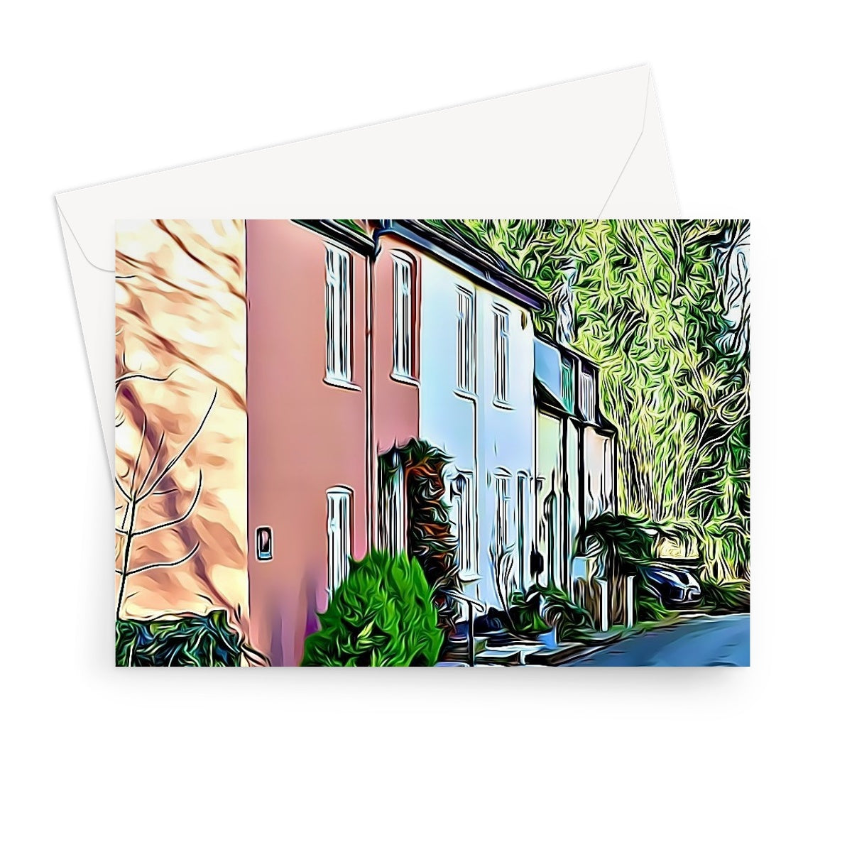 Springhead Illustrated Greeting Card