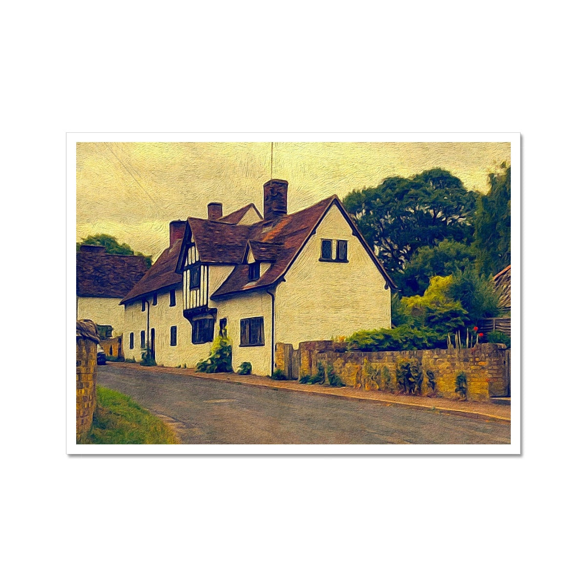 Mill Street - Oil Fine Art Print