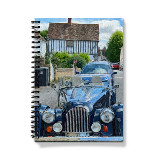 Morgan on the High Street - Oil Notebook