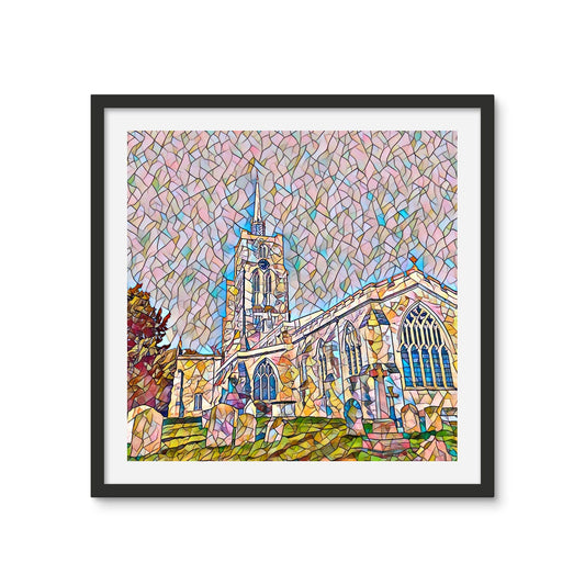 St Mary's Graveyard - Mosaic Framed Photo Tile
