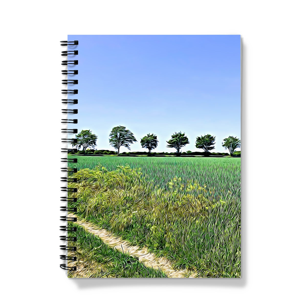 Ashwell Street Trees - Illustrated Notebook