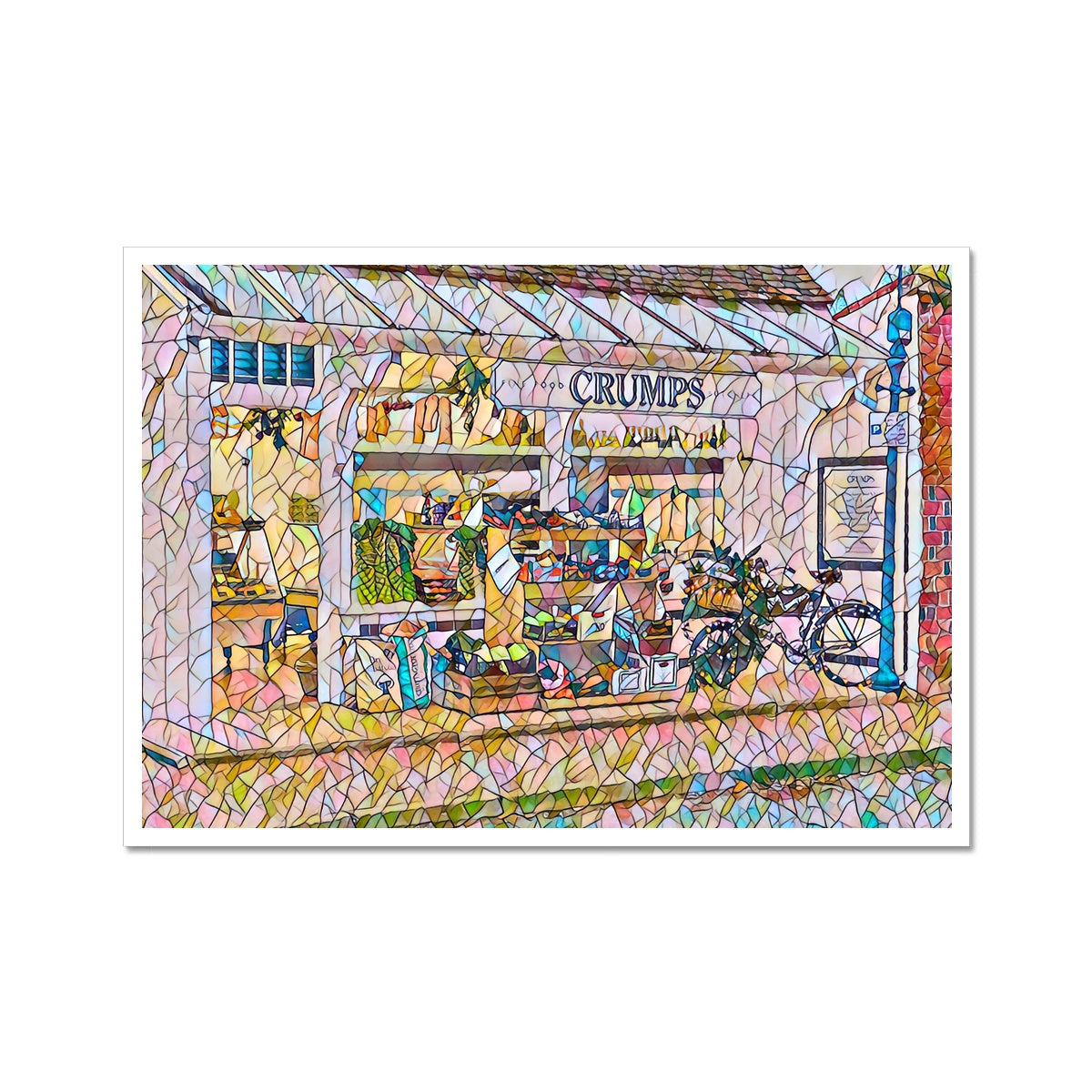 Crumps - Mosaic Fine Art Print