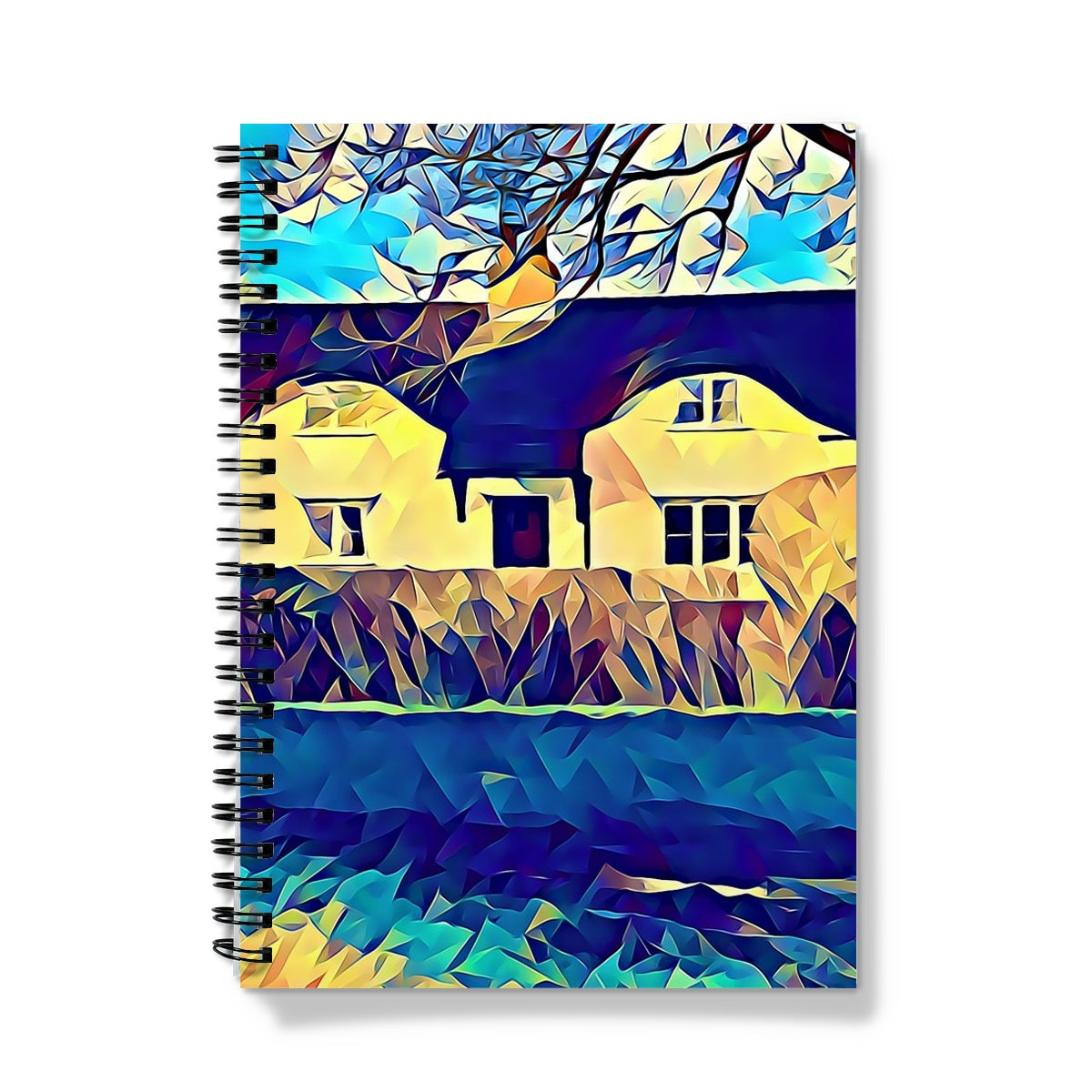 Ashwell End - Poly Art Notebook