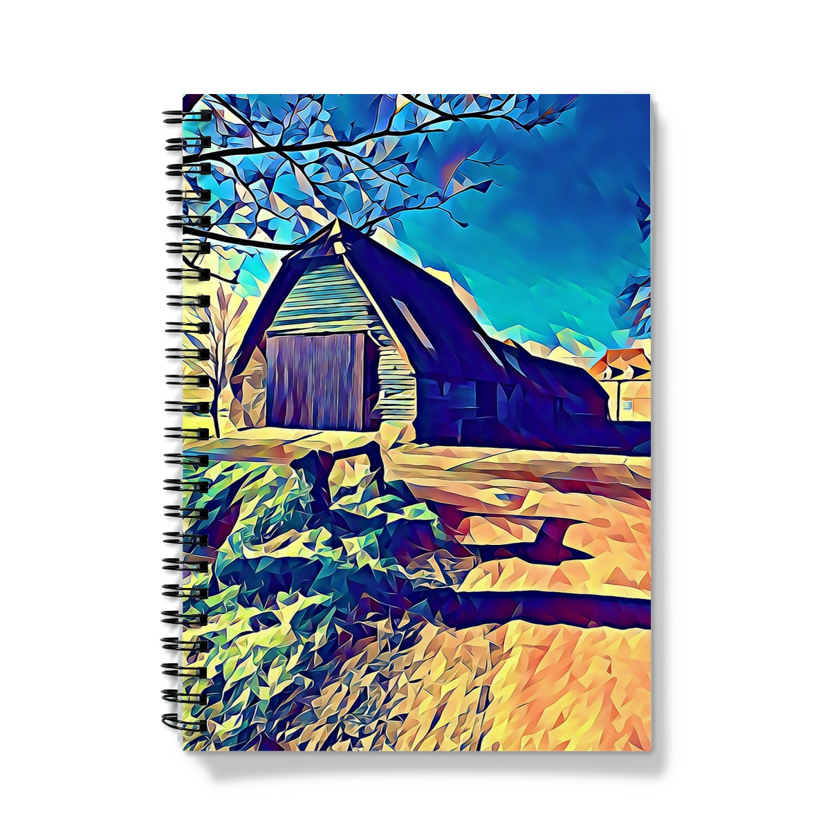 Bluegates Barn - Poly Art Notebook