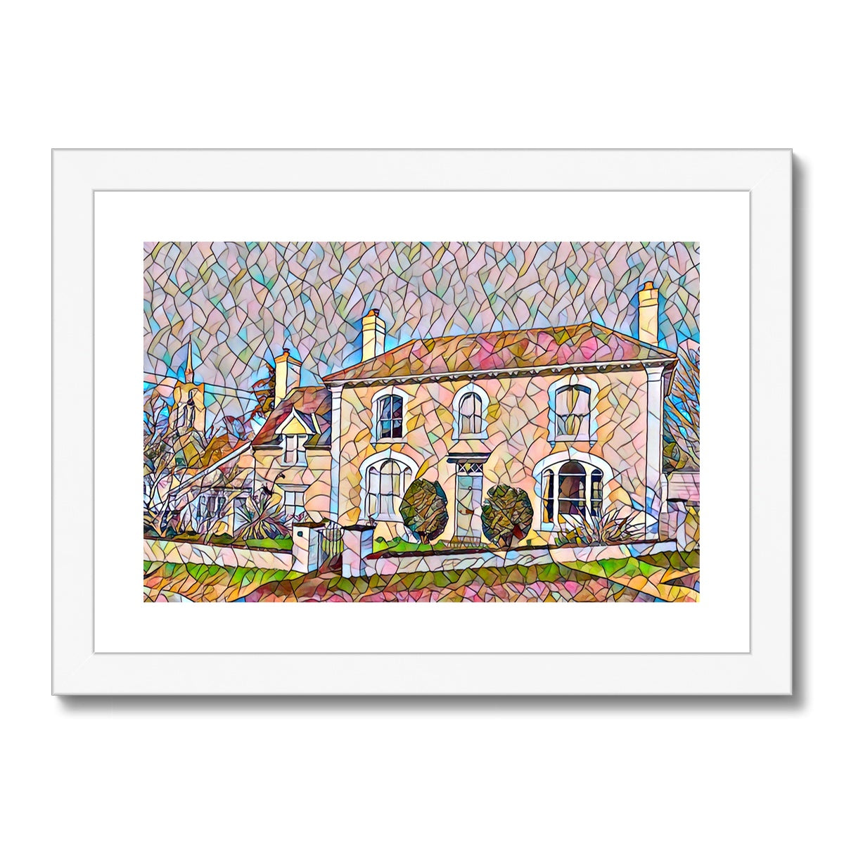 Hodwell - Mosaic Framed & Mounted Print