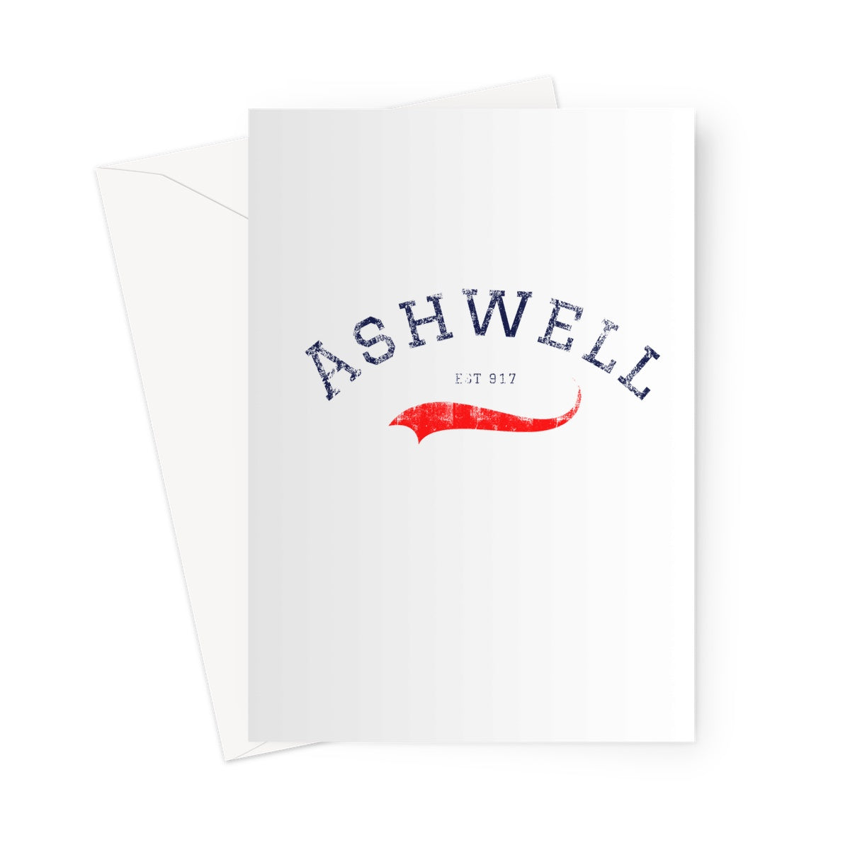 Ashwell Est 917 Greeting Card