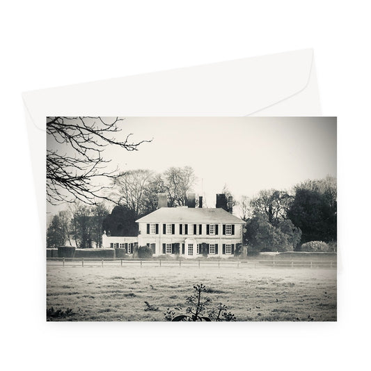 The Bury - Black & White Greeting Card