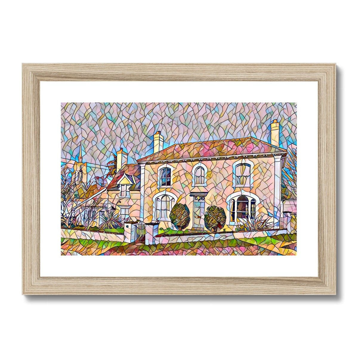 Hodwell - Mosaic Framed & Mounted Print