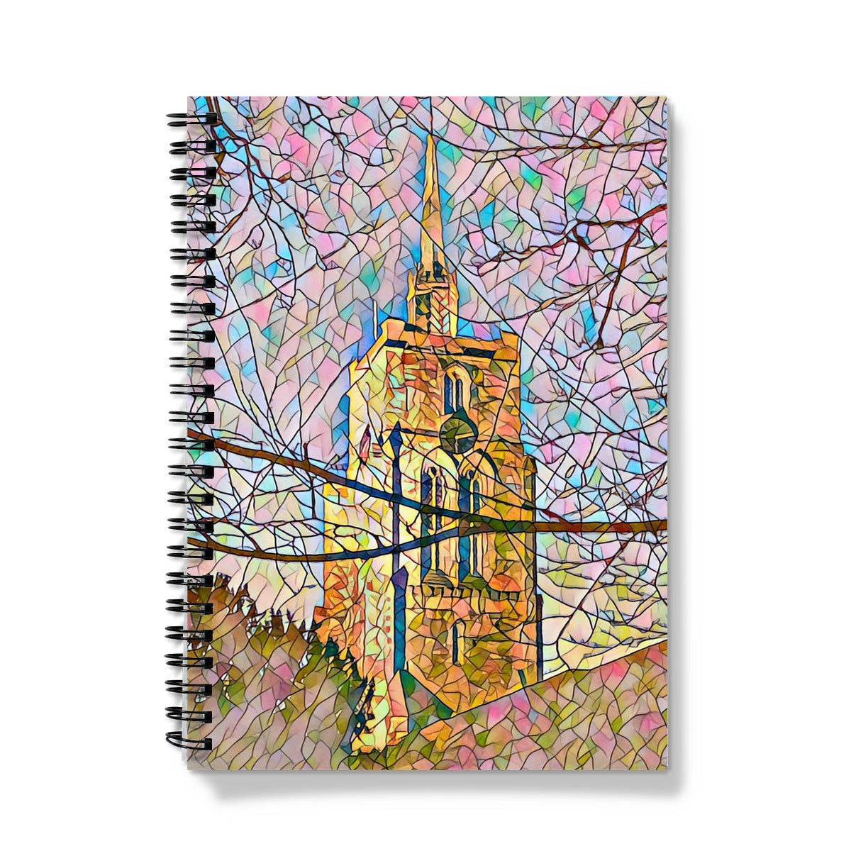 St Mary's Veiled - Mosaic Notebook