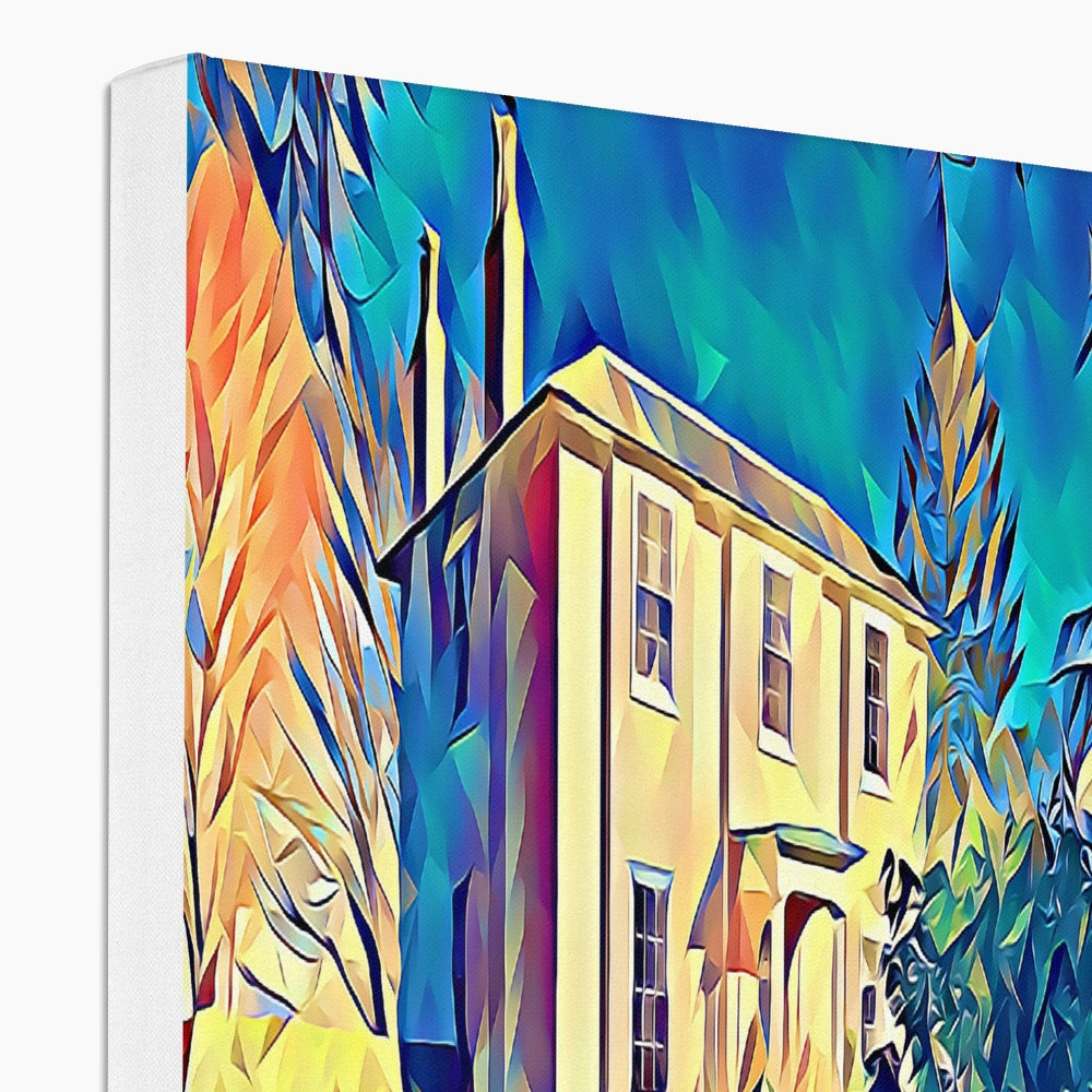 The Old Rectory - Poly Art Canvas