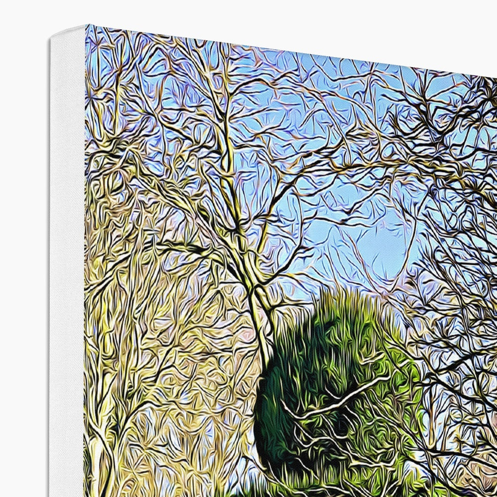 Hodwell Topiary - Illustrated Canvas