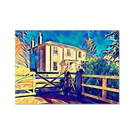 The Old Rectory - Poly Art Fine Art Print