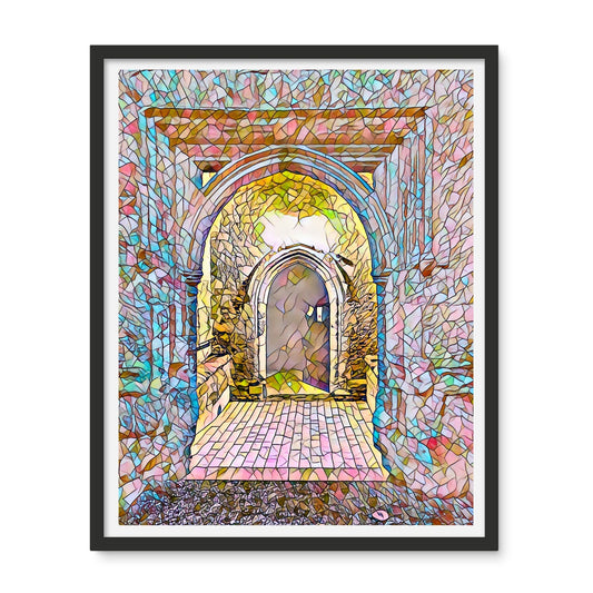 St Mary's North Entrance - Mosaic Framed Photo Tile