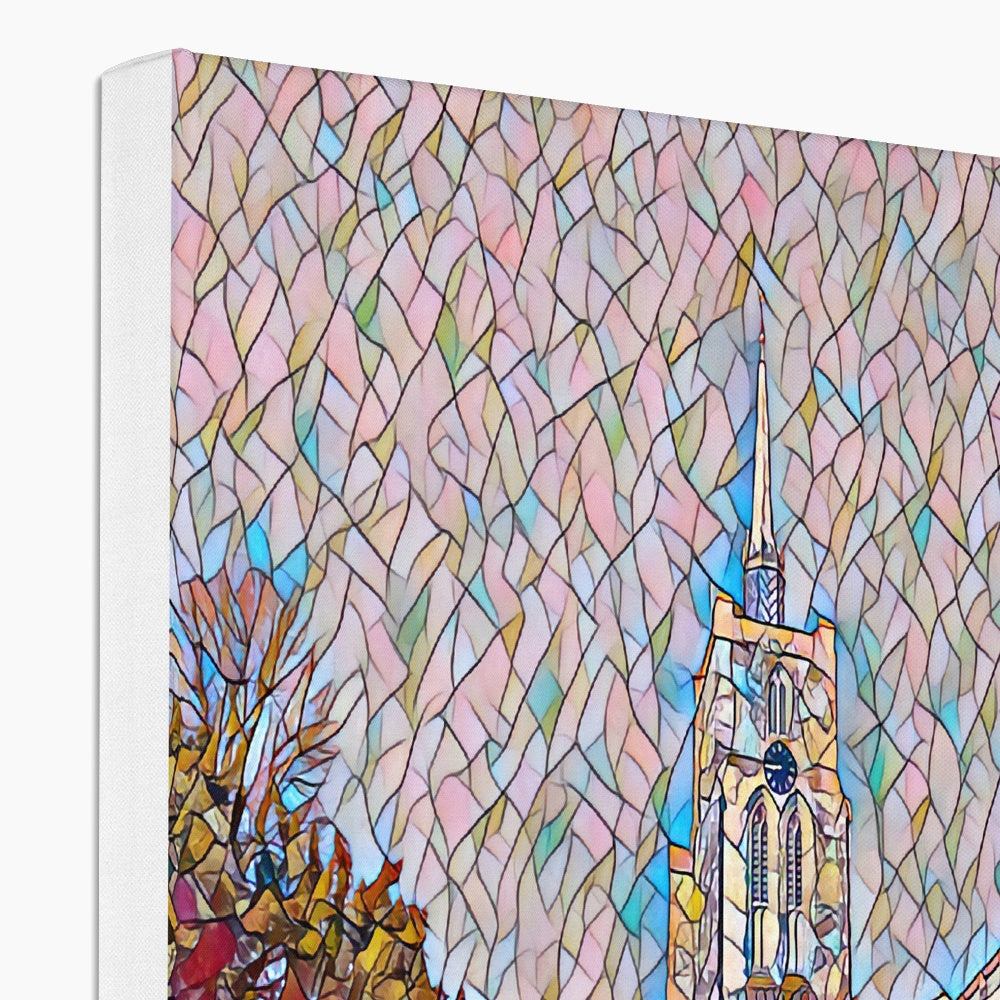 St Mary's Graveyard - Mosaic Canvas