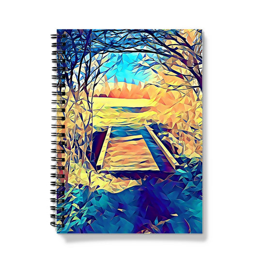 New Bridge - Poly Art Notebook