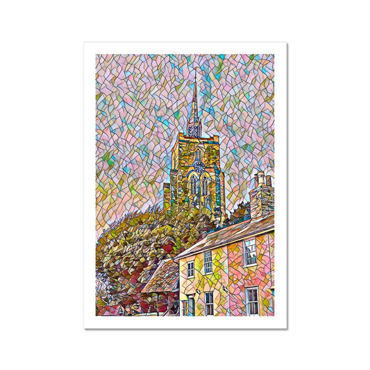 St Mary's from Mill Street - Mosaic Fine Art Print