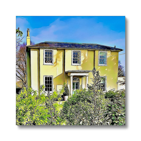 The Old Rectory II - Illustrated Canvas